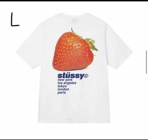 stussy Tシャツ　いちご　Lサイズ　ステューシー　メンズ　レディース