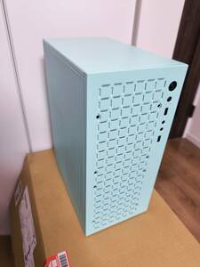 * new goods * compact PC case M-ATX Micro ATX green 