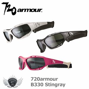 720armour サングラス 7-B330 Stingray7-B330-1-PCPL Matte Black[31321]