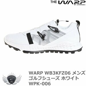 WARP WB3KFZ06 メンズゴルフシューズ ホワイト WPK-006 26.5cm[53328]