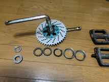 【当時物】Haro Fusion BMX クランク、スプロケット、Odyssey ペダル old school vintage_画像8