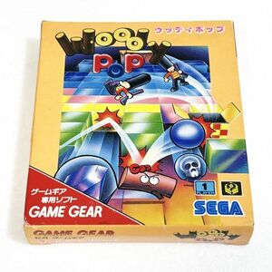 GG woody pop [ box * instructions attaching ] * operation verification settled * cleaning settled 6ps.@ till including in a package possible Sega Game Gear 