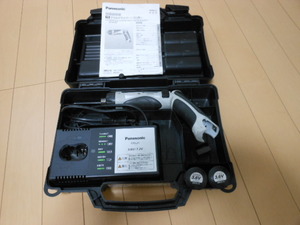 中古品 Panasonic 充電ドリルドライバー EZ7410LA1S-B