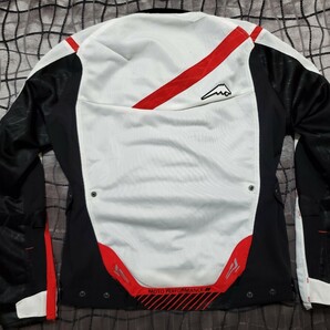 【2022】クシタニ エアーコンデントジャケット LLサイズ K2384 三点パッド付き（CE）バイク ライディング ライダース メッシュの画像2