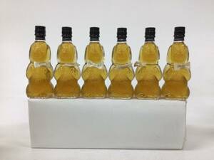 ウイスキー サントリー リザーブ ワンくんボトル ミニボトル 6本セット 80ml 重量番号:6(79)