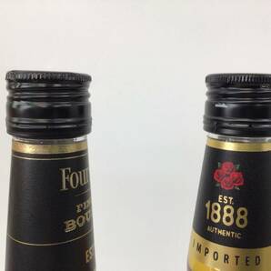 ウイスキー フォアローゼス ブラックラベル 2本セット 750/700ml 重量番号:4(108)の画像4