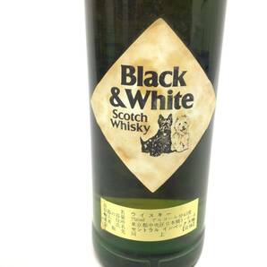 ウイスキー ブラック&ホワイト 750ml 重量番号:2 (17)の画像3