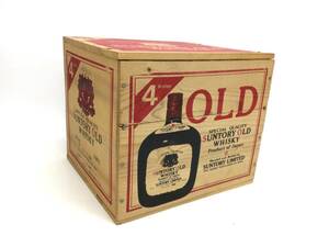  whisky Suntory Old direction lion tree box 760ml weight number :8 (S-3)