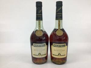  brandy Martell VSOPme large yon special reserve 2 pcs set 700ml weight number :4(71)