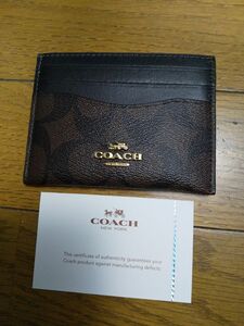 コーチ カードケース　COACH　coachパスケース名刺入れた小銭入れ 男女兼用