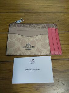 【極美品】　COACH カードケース　 パスケース コーチ 名刺入れ