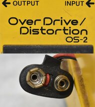 Σ1619 ジャンク品 BOSS OverDrive/Distortion OS-2 ボス エフェクター_画像8