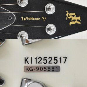 Σ2796 中古品 KILLER KG wishborn-V #KI1252517 キラー エレキギター フライングVの画像6