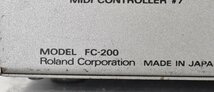 2791 現状品 Roland FC-200 ローランド MIDIフットコントローラー_画像7