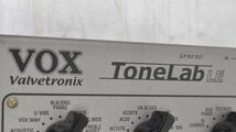 Σ2859 現状品 VOX ToneLab LE ヴォックス マルチエフェクター_画像7