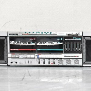 Σ2190 ジャンク品 AIWA CA-W6 アイワ ラジカセの画像2