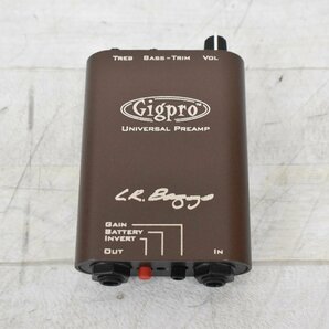 Σ2417 中古品 L.RBaggs Gig pro エルアールバッグス アコースティックギター用プリアンプの画像2