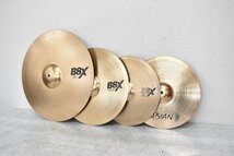 Σ2807 中古品 SAIBAN B8X Hats 14/36cm/RockCrash 16/41cm/Ride 20/51cm セイビアン シンバル 4枚 まとめ_画像1