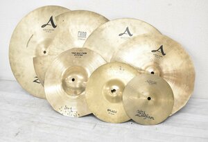 Σ1973 ジャンク品 Zildjian ジルジャン シンバル 7枚まとめ