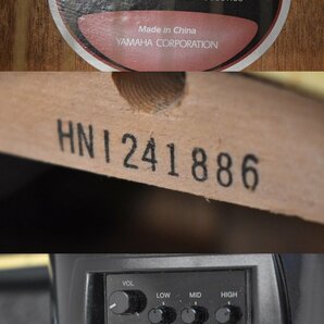 Σ2460 ジャンク品 YAMAHA APX500III #HNI241886 ヤマハ エレアコギターの画像8