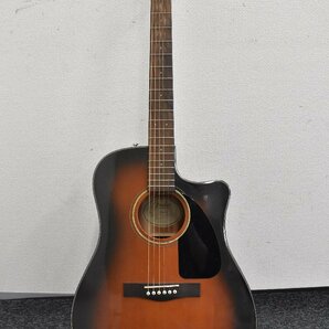 Σ2610 中古品 Fender CD60CE SB #CC121009415 フェンダー エレアコギターの画像3