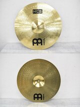 Σ2102 中古品 MEINL HCS/SABIAN sbr マイネル セイビアン シンバル 5枚セット_画像7