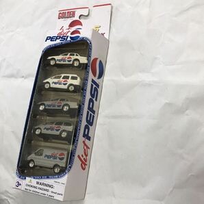 ミニカー GOLDEN WHEEL diet PEPSI 5pack ゴールデンホイール ダイエット ペプシ 未開封 フォード Ford ホットウィールHot wheels の画像5