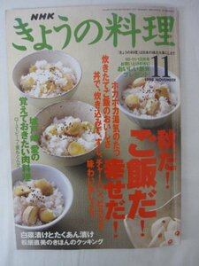 AR14611 NHKきょうの料理 1998.11 ※傷みあり 秋だ！ご飯だ！幸せだ！ 城戸崎 愛の覚えておきたい肉料理 20分で晩ごはん アップルパイ