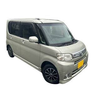 L375S タント H24年式 シャンパンゴールド 車検有 令和7年7月まで有 実走行 走行距離103000km ナビ ETC パワースライド 付の画像1