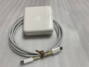 Apple 61W USB-C アダプタ A1947とApple 240W USB-C充電ケーブル（2m）