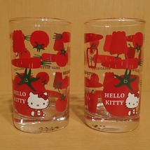 【中古】 Hello Kitty ハローキティ キティちゃん グラス　2点セット 2008年製食器 【質屋】【代引き手数料無料】_画像2