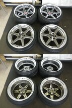 WORK SEAST♪19×8.5J/10.5J PCD114.3 5H +26/+12 ハブ73♪バリ山！ナンカン NS-Ⅱ 215/35R19 トライアングル TR968 235/35R19♪R604SS2_画像3