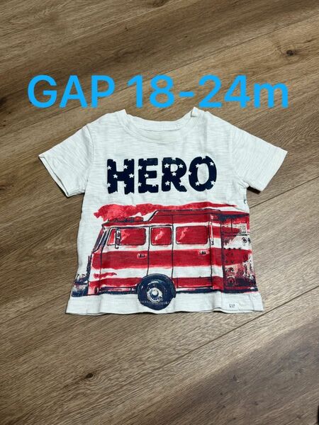 GAP 消防車 Tシャツ