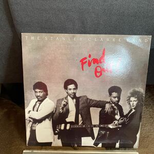 LPレコード★洋楽★THE STANLEY CLARKE BAND★FIND OUT!★レコード大量出品中★まとめ買いがお得★この機会に是非