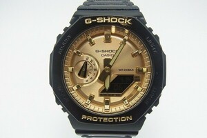 ■ 美品 CASIO カシオ G-SHOCK CARBON CORE GUARD GA-2100GB メンズ クォーツ 腕時計 ■