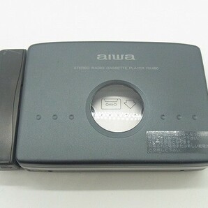 J24-4 AIWA アイワ RX480 ポータブルラジオカセットプレーヤーの画像3