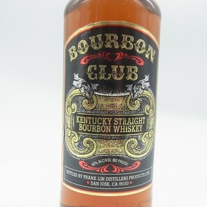 O24-4 BOURBON CLUB バーボンクラブ バーボン ウイスキー 750ml 40％ 未開栓の画像2
