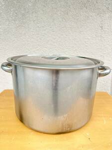 [ beautiful goods ] size trunk nabe saucepan stainless steel steel SUS316 kitchen equipment kitchen apparatus eat and drink shop business use 