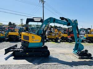 CAT 030ESR　(KUBOTA RX-306E)　New itemハサミincluded　3ｔクラス　倍速Craneincluded 2WAYマルチ　Year2017　中古Mini ExcavatorMiniショベル下取りOK