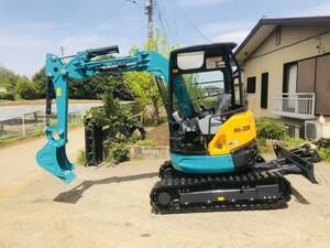 クボタRX-306 　 倍速・4WAYマルチ・New itemハサミincluded・中古Mini Excavator　Miniショベル 下取りOK