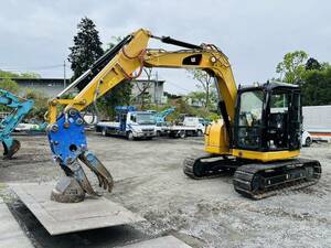 CAT 308E2CR　　7.5ｔクラス・マグネットハサミ付き・4WAYマルチ・倍速・ブレーカー往復配管・　中古ミニユンボ　ミニショベル下取りOK