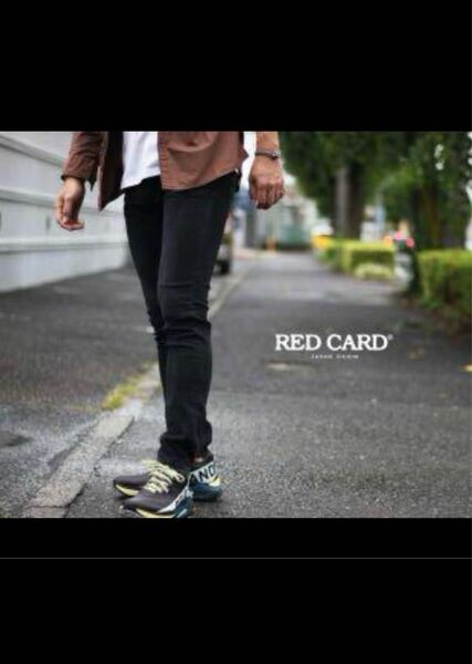 RED CARD レッドカード 51841 BLACK デニム size28