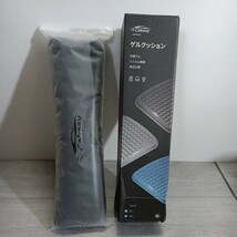 y032902fk Cakoey 車 ゲルクッション 無重力 ジェルクッション ハニカム構造 クッション 座布団 小さめ 冷感 通気性　ブラック_画像1