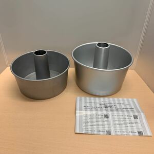 y041804m 【 遠藤商事 業務用 シフォンケーキ型 17cm 】【 浅井商店オリジナル つなぎ目のないアルミトールシフォンケーキ型 17cm 】