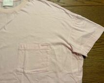 UNITED ARROWS & SONS / POCKET BIG TEE / SIZE:M / LT.PINK / ユナイテッドアローズ＆サンズ / オーバーサイズ ポケットTシャツ_画像5