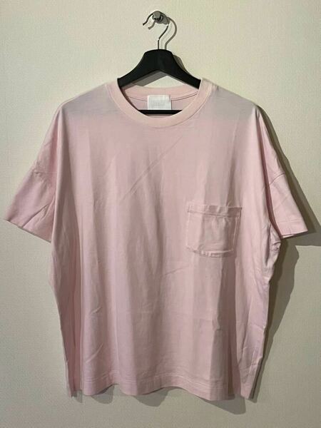 UNITED ARROWS & SONS / POCKET BIG TEE / SIZE:M / LT.PINK / ユナイテッドアローズ＆サンズ / オーバーサイズ ポケットTシャツ