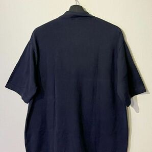 【VINTAGE】OLD GAP /半袖ニットシャツ / SIZE:L / NAVY / 00s / 未使用 / オールドギャップ / ハイゲージ / ヴィンテージ ビンテージの画像2