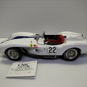 CMC 1/18 Ferrari 250 Testa Rossa, 1958 LUCYBELLE II, Le MansダイキャストミニカーNo. Ｍ−086の画像5