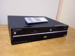 DXアンテナ VHS一体型HDD内臓ブルーレイレコーダー DXBW320 動作良品 おまけリモコン付