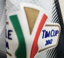 11-12ユベントス(H)#10 デル・ピエロ DEL PIERO 選手用半袖 Nike正規 Coppa Italia決勝戦仕様 M_画像4